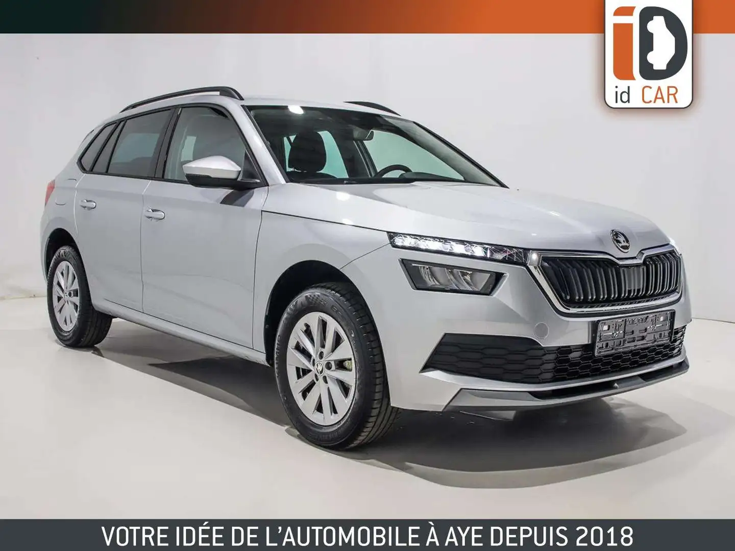Skoda Kamiq 1.0 TSI 110 AMBITION DSG LED ACC CARPLAY JA16 Argent - 1
