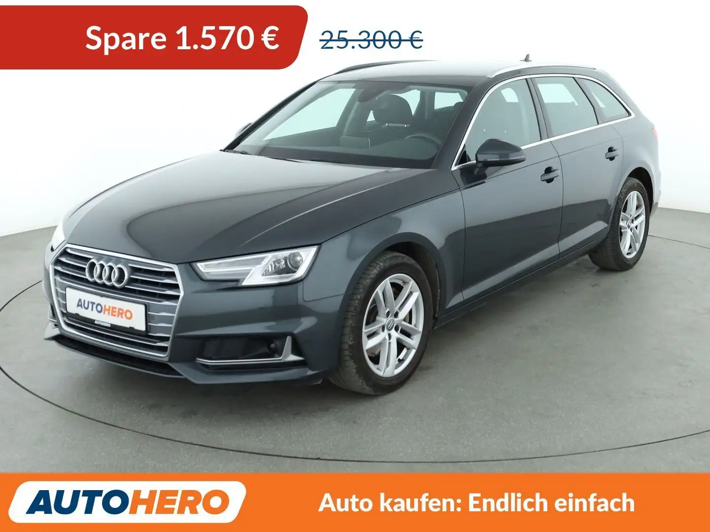 Audi A4 40 TDI Sport Aut.*NAVI*B&O*ACC*BI-XENON*VC*PDC*SHZ Argent - 1