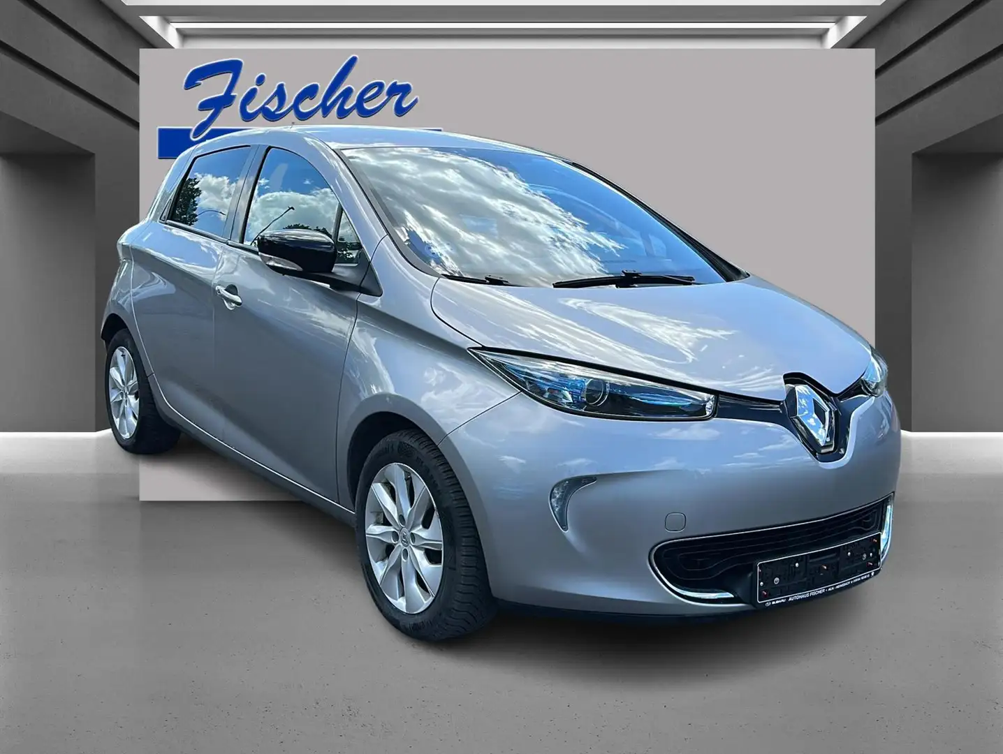 Renault ZOE Zoe Intens / Mietbatterie / PDC / Navi TomTom Gris - 2
