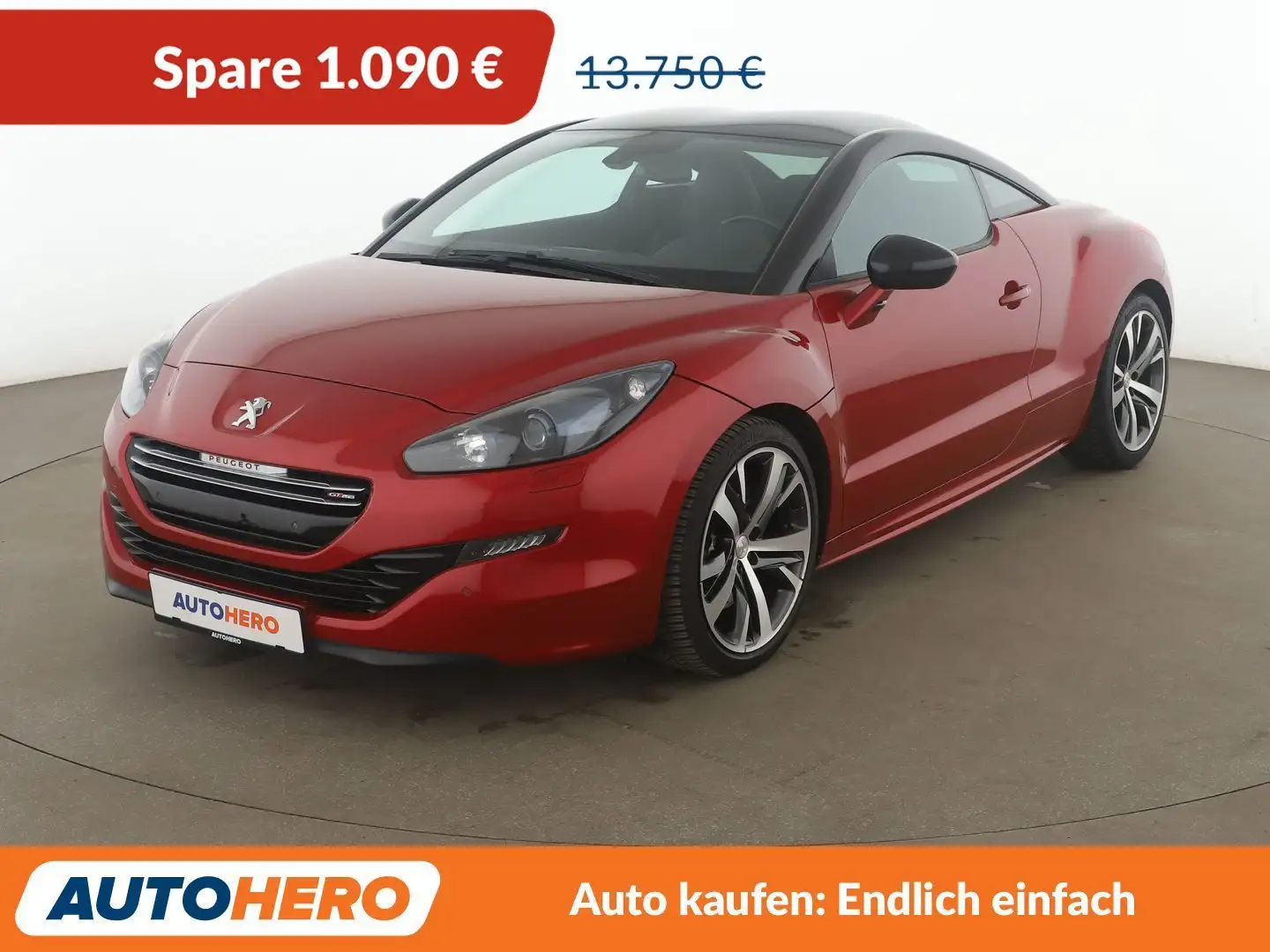 Peugeot RCZ 1.6 THP GT-Line *NAVI*BiXENON*PDC*SHZ*TEMPO* Rojo - 1