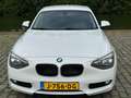 BMW 114 1-serie 114i EDE airco cruis control cv op afs ele Blanc - thumbnail 6