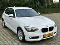BMW 114 1-serie 114i EDE airco cruis control cv op afs ele Blanc - thumbnail 1