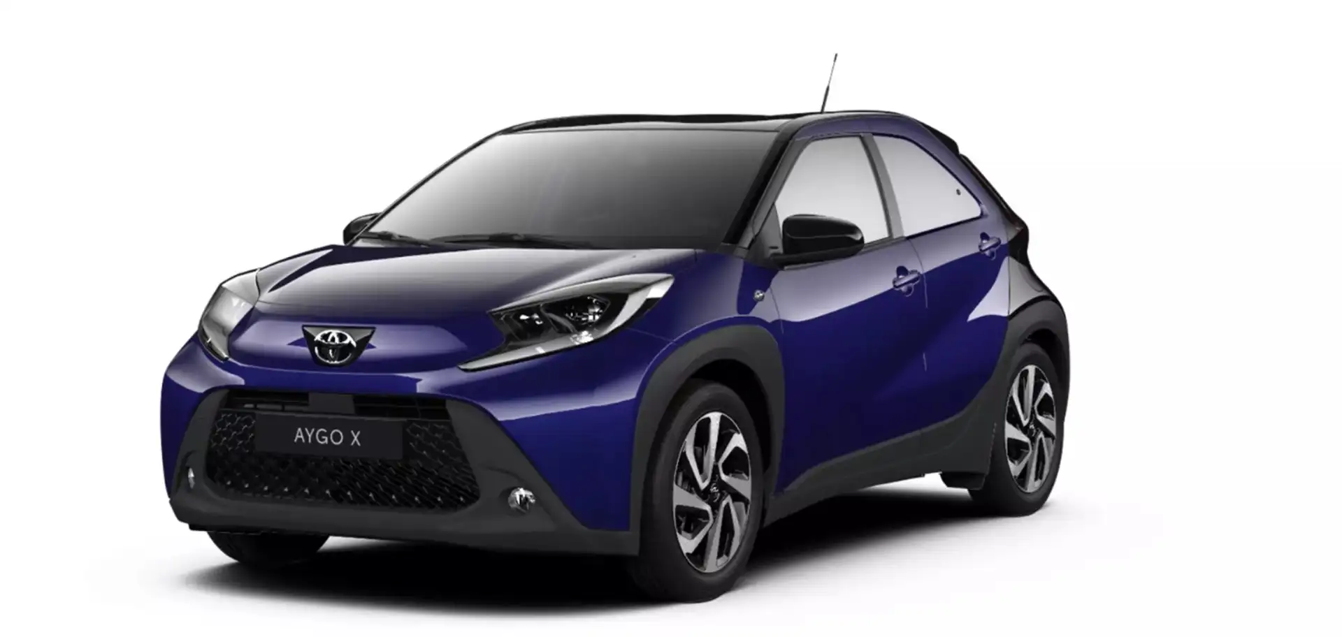 Toyota Aygo X 1.0 Teamplayer ACC+Navi+SHZ+Fernlichtass. Blau - 2