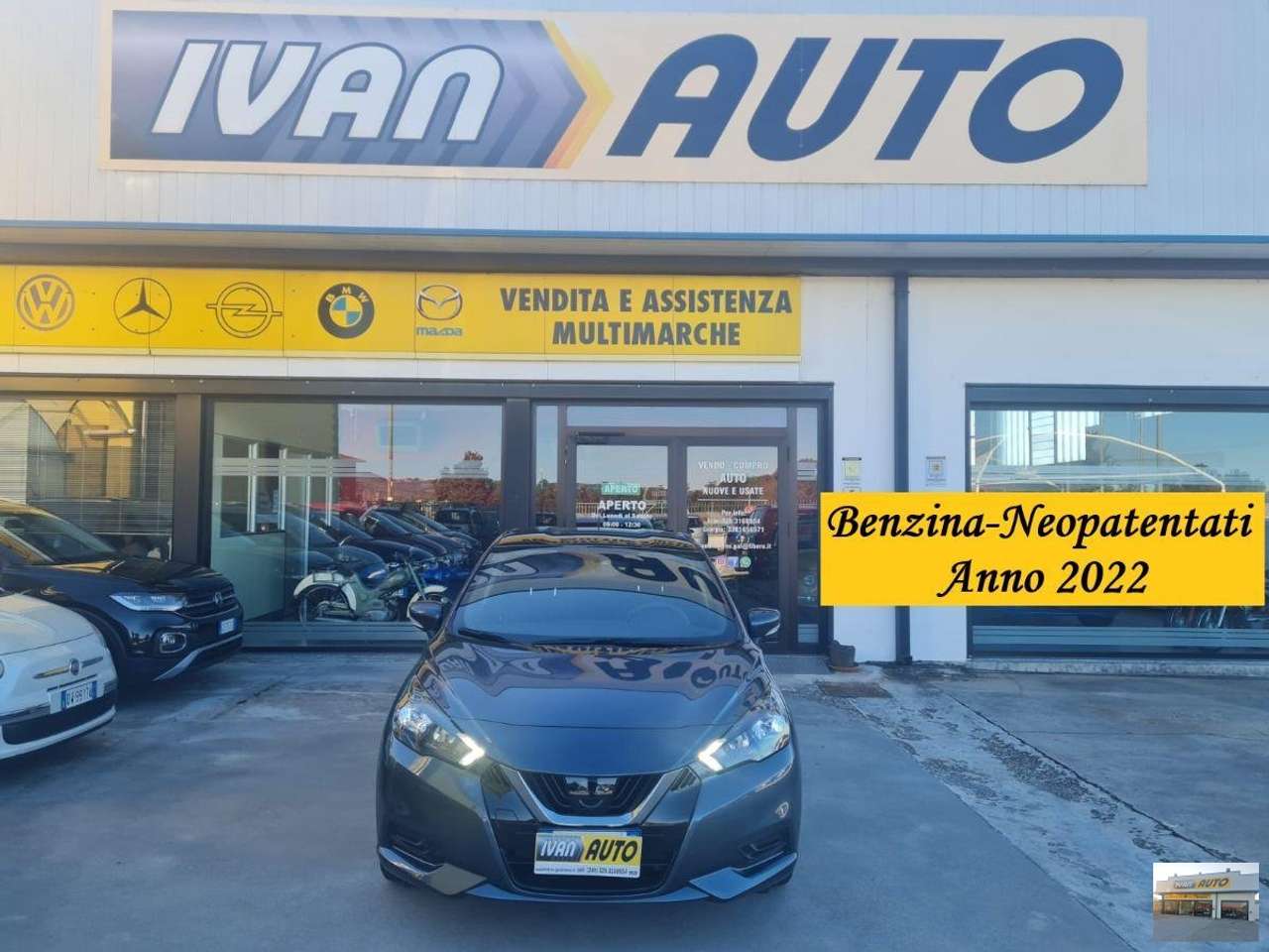 Nissan Micra Benzina-Neopatentati-Anno 2022