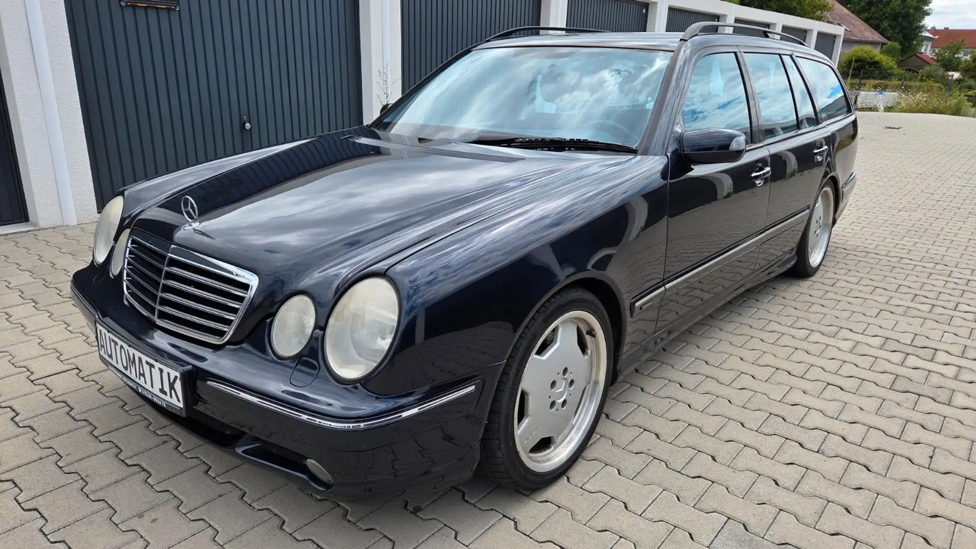Mercedes-Benz E 430 T AVANTGARDE LEDER 18"AMG Bleu - 1