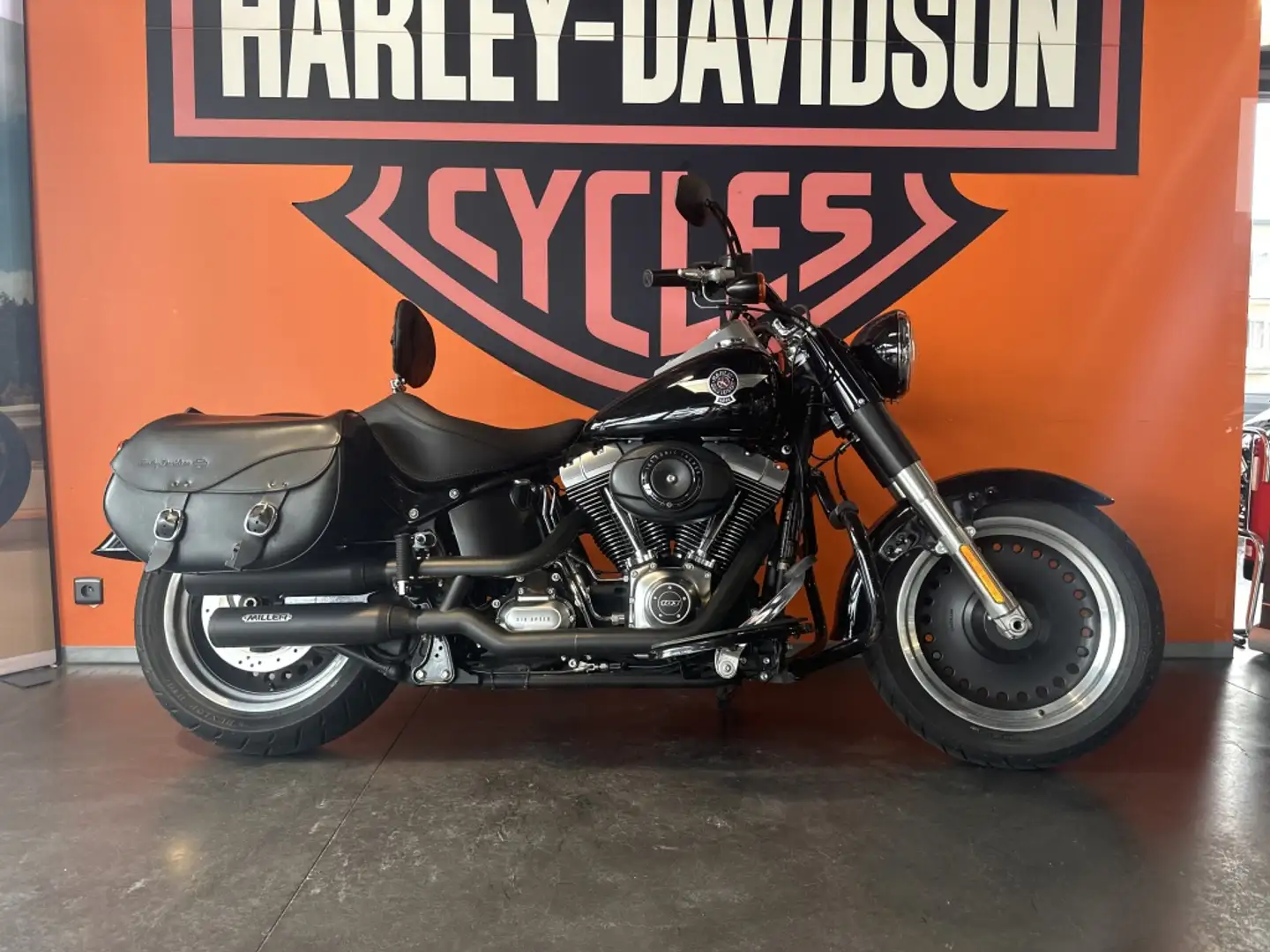 Harley-Davidson Fat Boy SOFTAIL Fekete - 1