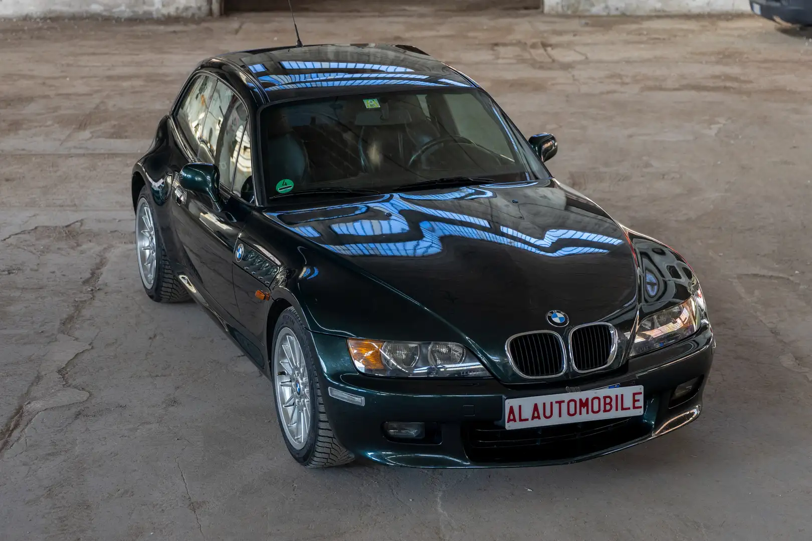 BMW Z3 Coupe 2.8 193cv*Verde Oxford- Tetto*Km Originali Grün - 2