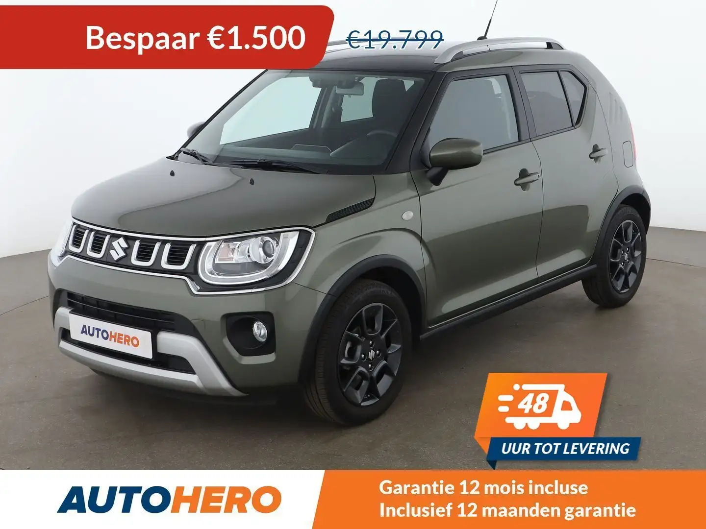 Suzuki Ignis 1.2 DualJet Mild-Hybrid Shine Groen - 1