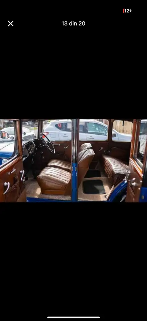 Austin Healey 12/4 salon Blau - 2