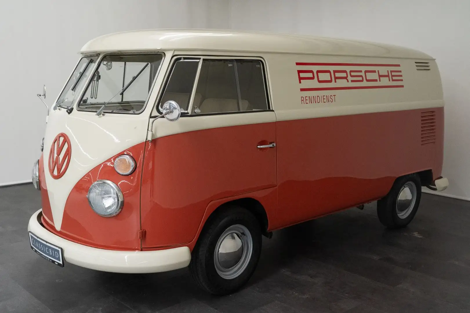 Volkswagen T1 Kastenwagen Roşu - 1