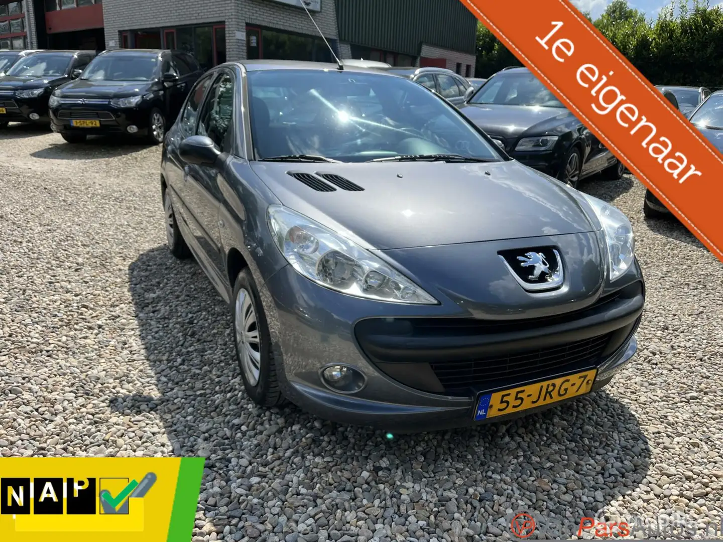 Peugeot 206 + 1.4 XS,Airco,5deurs,1e eigenaar! Gris - 1