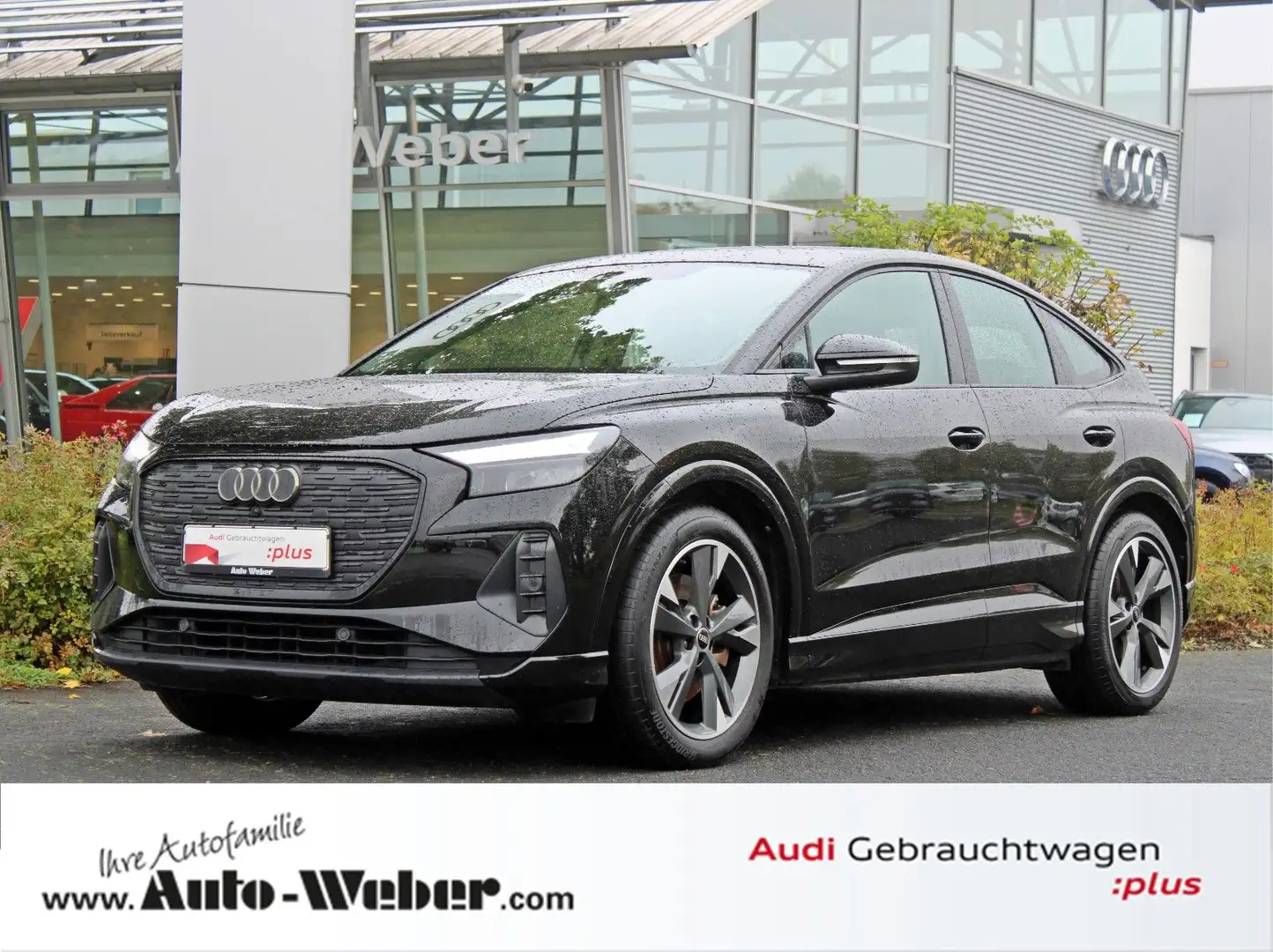 Audi Q4 e-tron Q4 Sportback e-tron 40 PANO SONOS NAV+ 20" Schwarz - 1