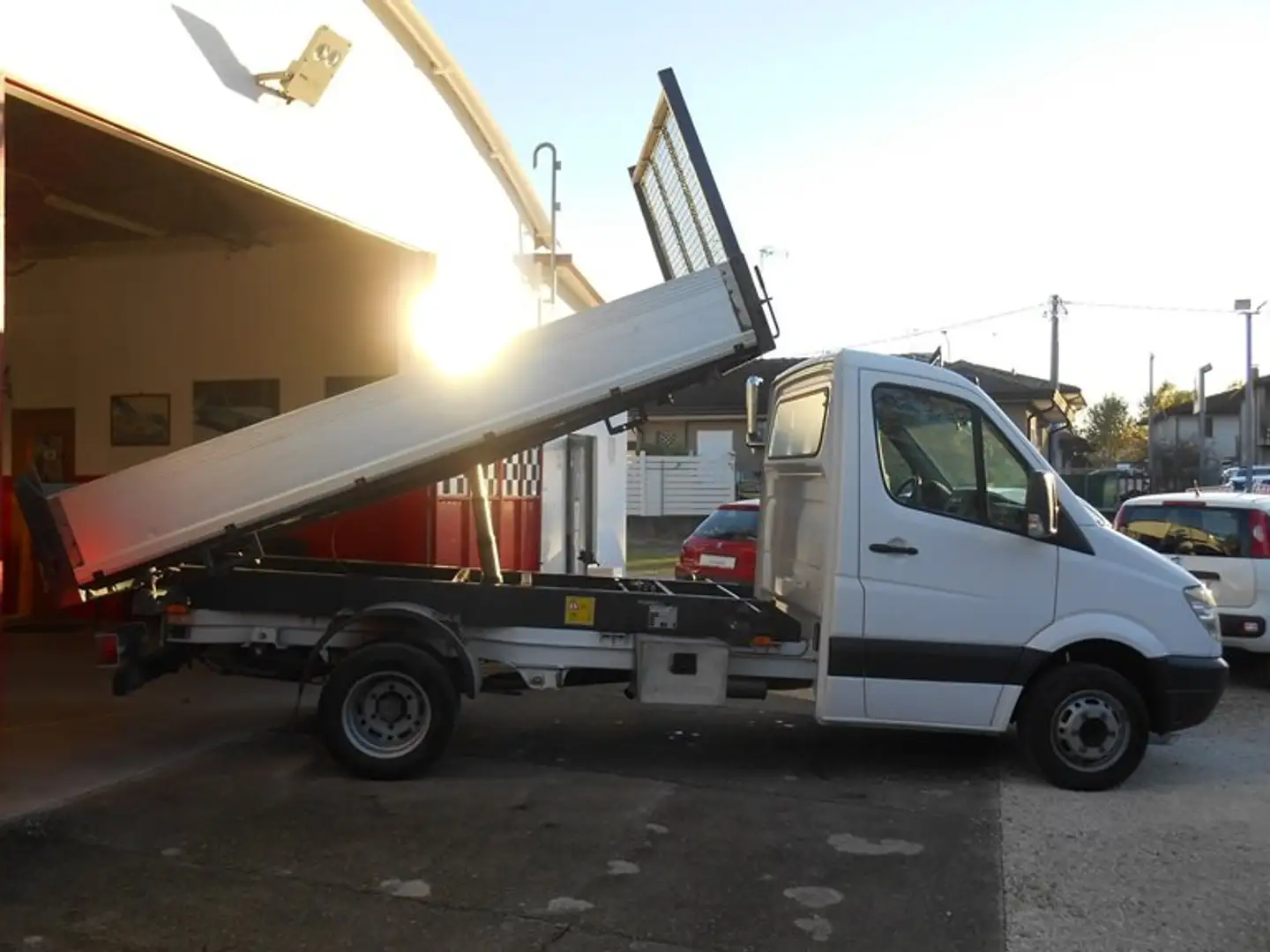 Mercedes-Benz SPRINTER 415 CDI AUTOCARRO CASSONATO RIBALTABILE Wit - 2