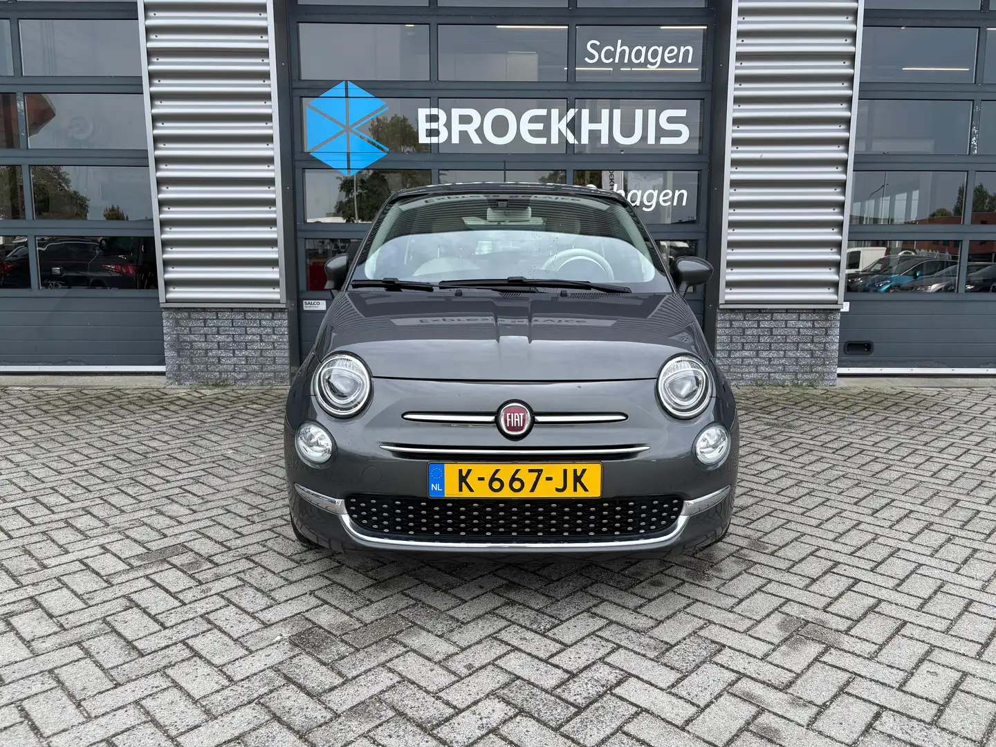 Fiat 500 1.0 Hybrid Lounge | Apple Carplay/Android Auto|tel Gris - 2