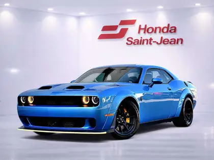Blue 2023 Dodge Challenger Coupe Rear-Wheel Drive Automatic