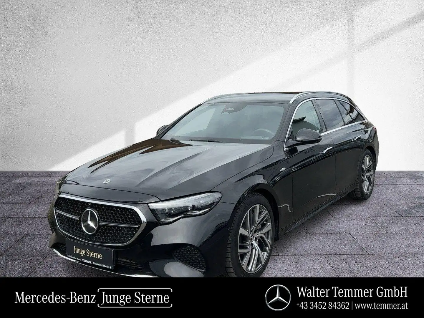 Mercedes-Benz E 300 de 4MATIC T-Modell NP: 81.406 AVANTGARDE Schwarz - 1