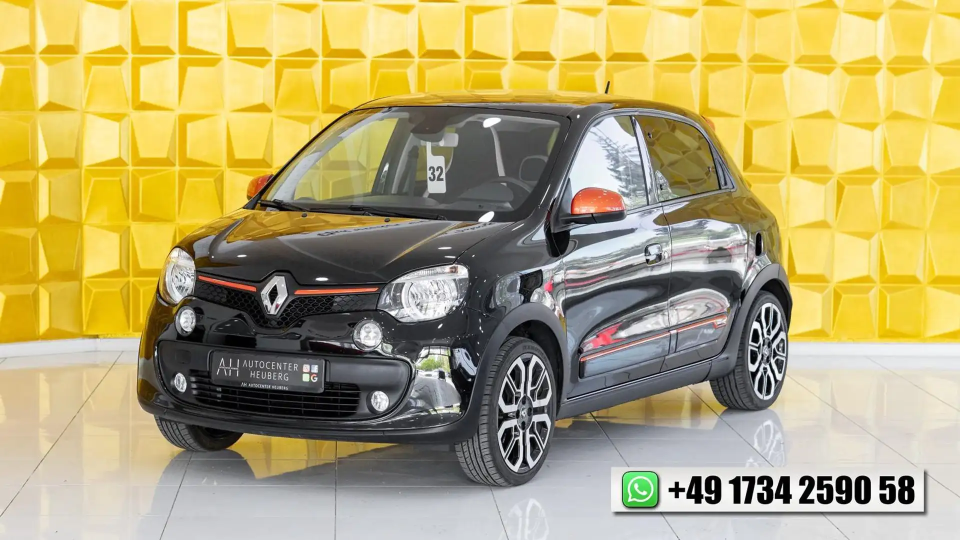 Renault Twingo GT *aus 1. Hd* SHZ*GARANTIE Schwarz - 1