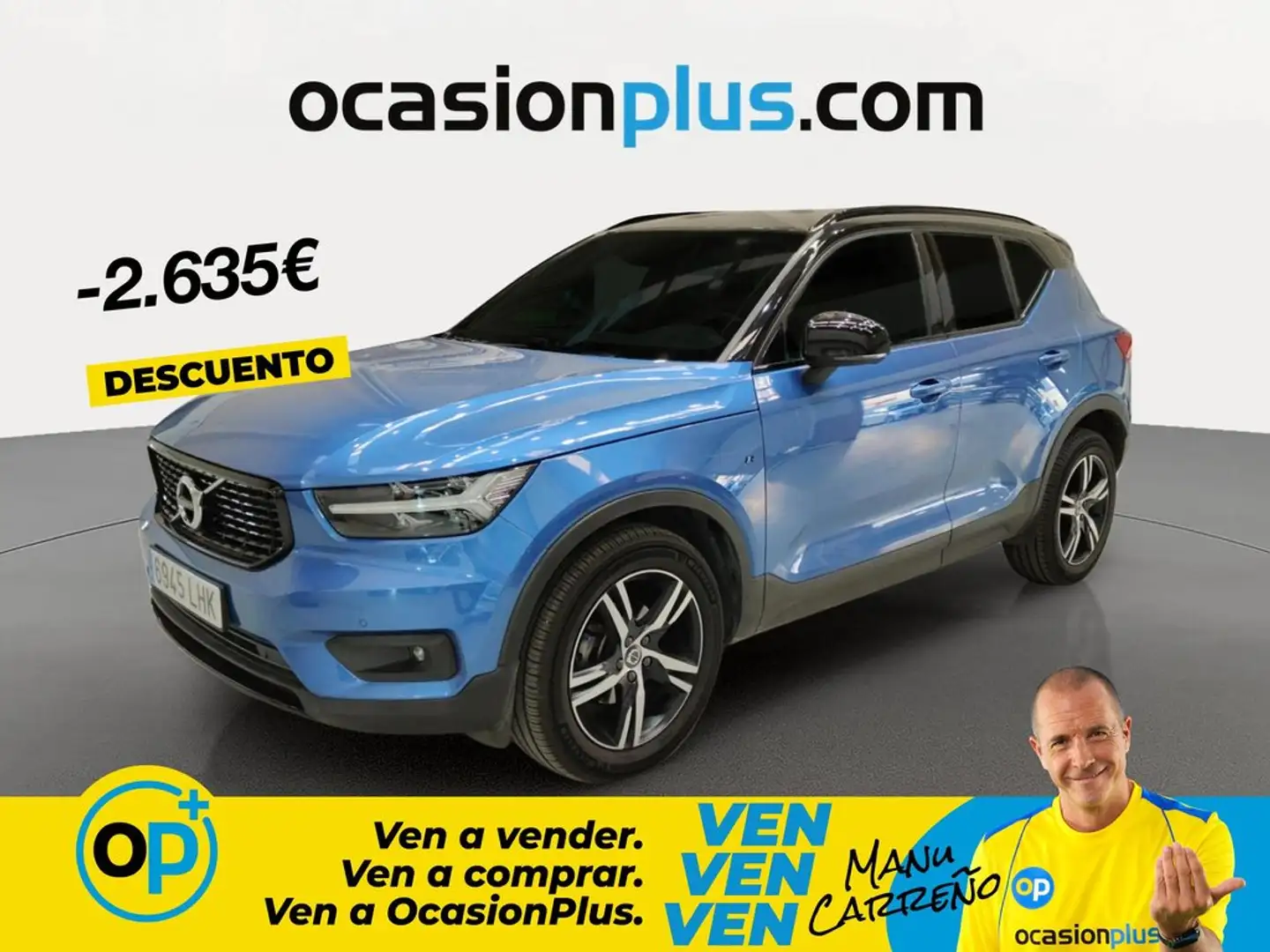 Volvo XC40 D3 R-Design Azul - 1