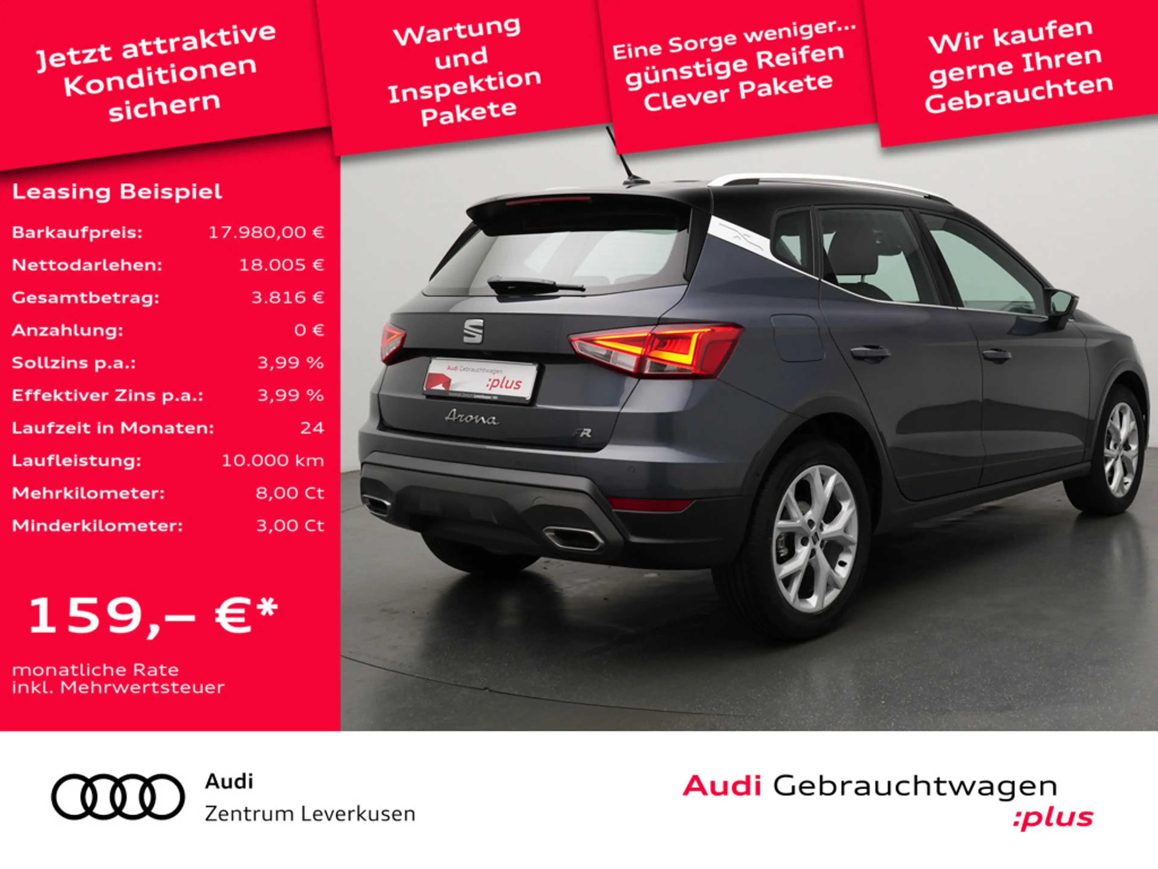 SEAT Arona FR DSG CARPLAY NAVI SHZ KAM PDC LED — photo 2