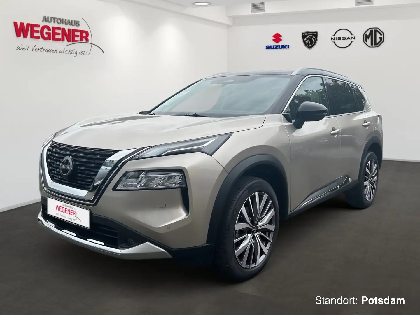 Nissan X-Trail X-TRAIL 1.5 VC-T MHEV TEKNA PANO WINTER 360° Argent - 1