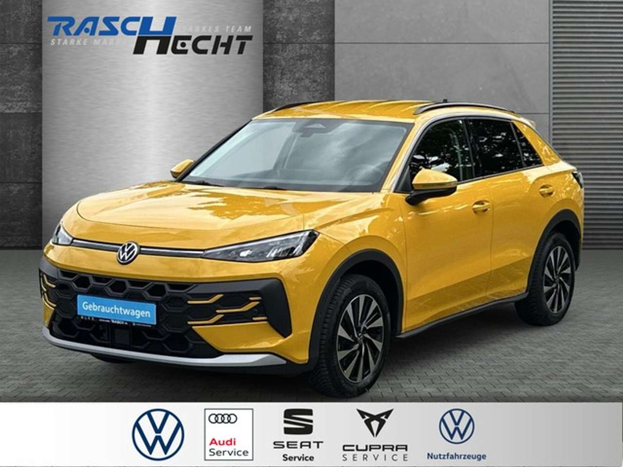 Volkswagen T-Roc — Volkswagen T-Roc Life 1.5 eTSI DSG*LED*NAVI*SHZ*5 J. GAR*