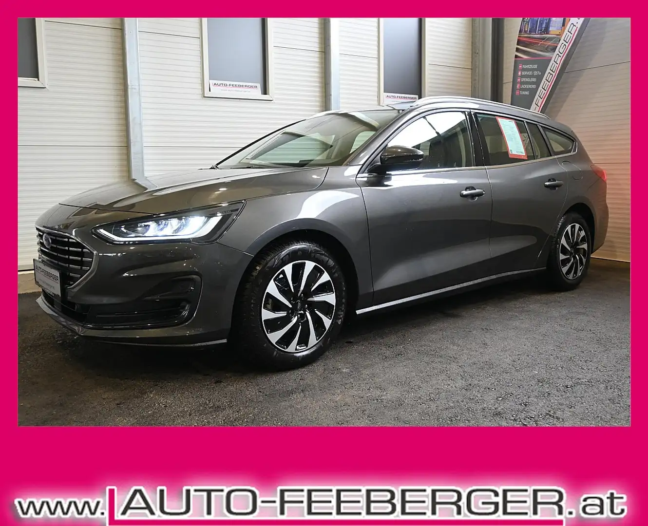 Ford Focus Traveller 1,0 EcoBoost Titanium Aut.; ACC, Assi... Schwarz - 1