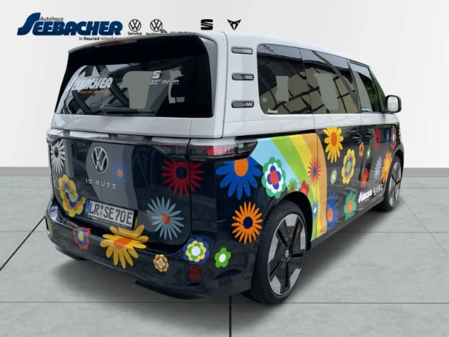 Volkswagen ID. Buzz 150 kW Pro 77kWh, *IQ Light*Navi*el.Schiebetüren* Blanc - 2