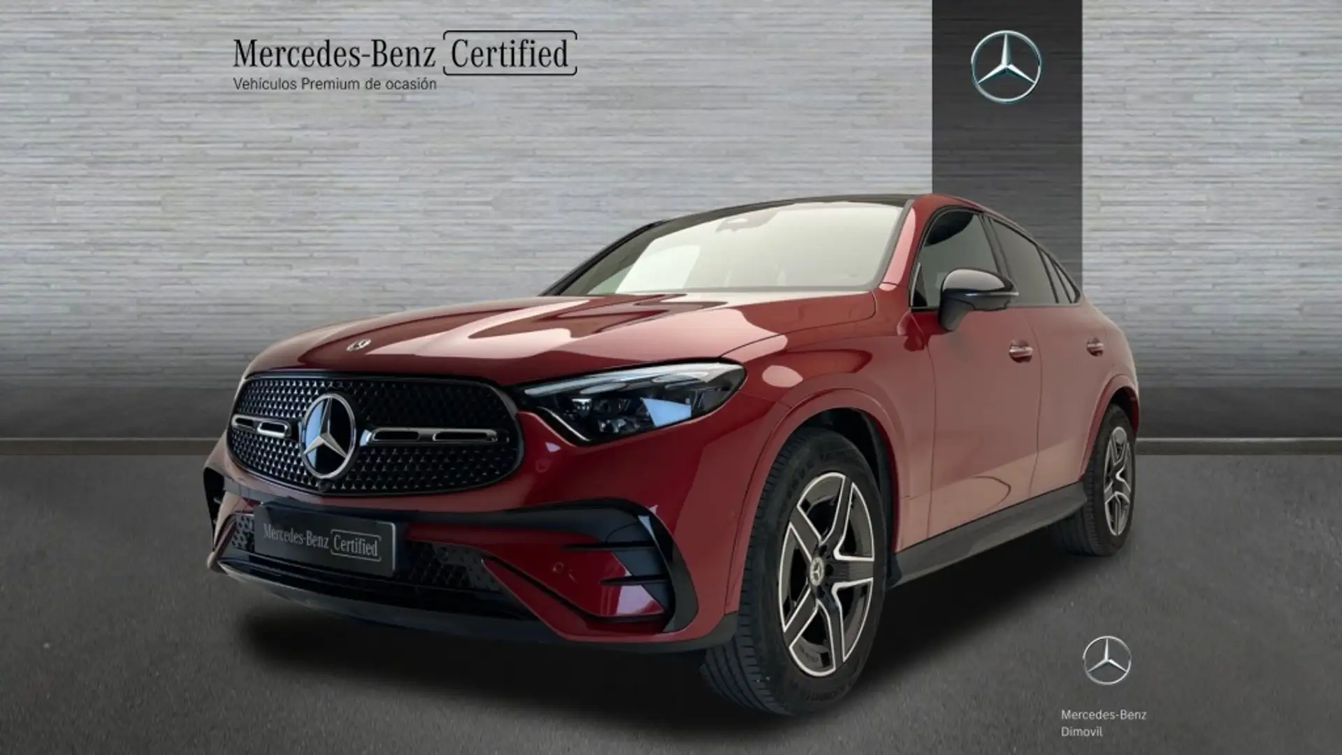 Mercedes-Benz GLC 220 COUPE GLC-CLASS D 4MATIC COUPE Rood - 1