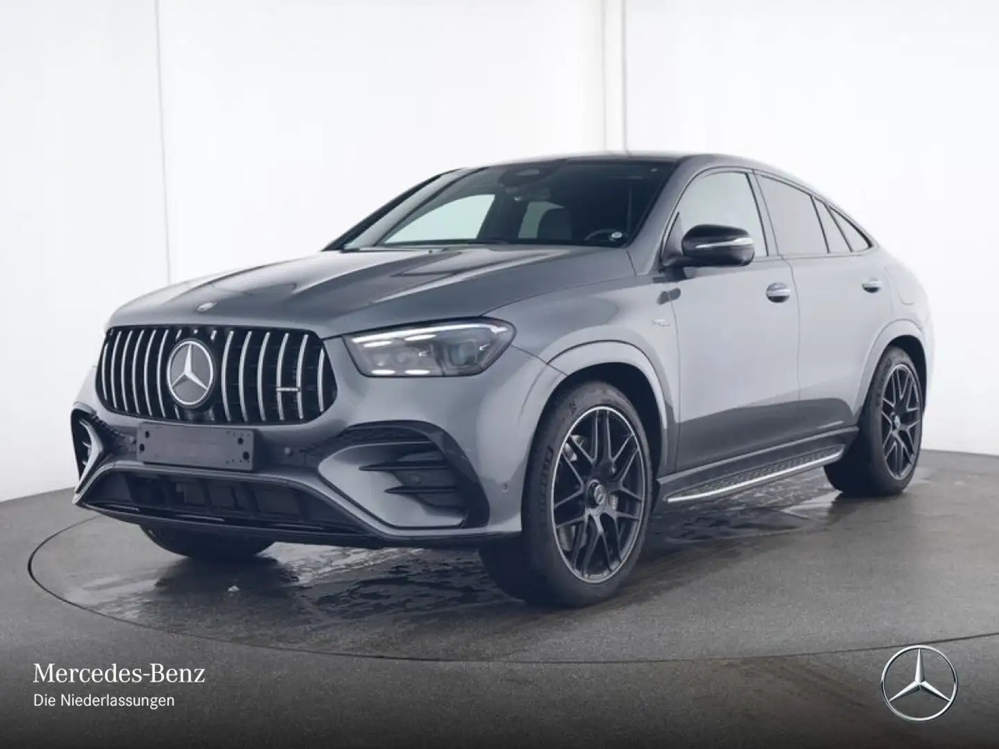 Mercedes-Benz GLE 53 AMG GLE 53 HYBRID Coupé 4M NIGHT+PANO+360+AHK+22"+HUD Grigio - 2