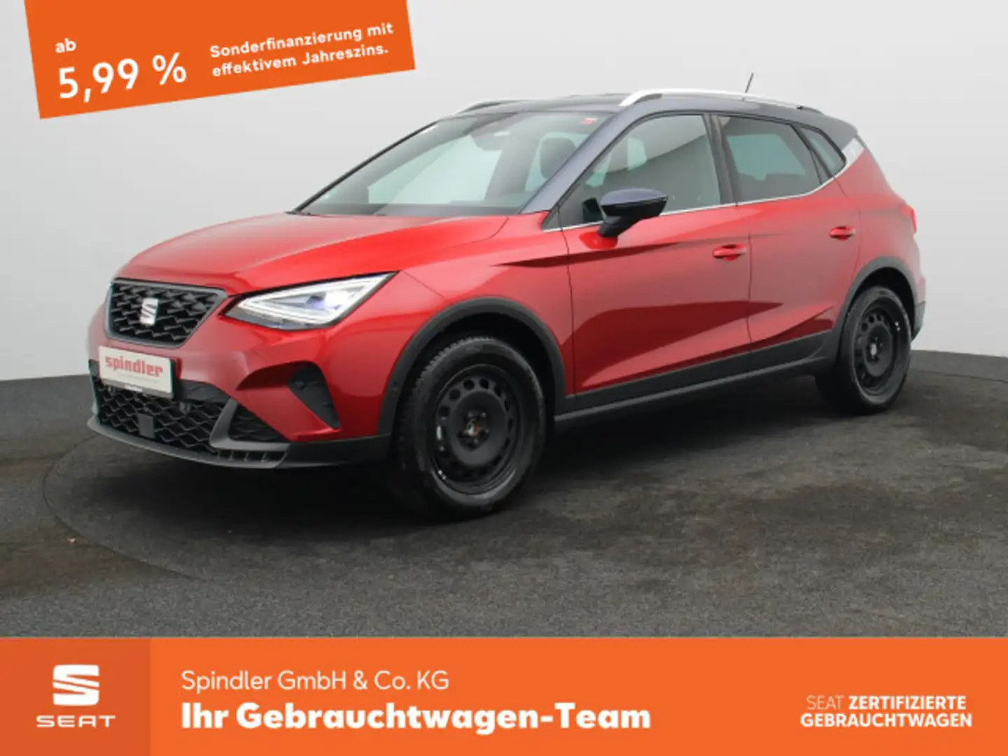 SEAT Arona FR 1.0 TSI DSG / RFK, Navi, LED, SZH, APP Rot - 1