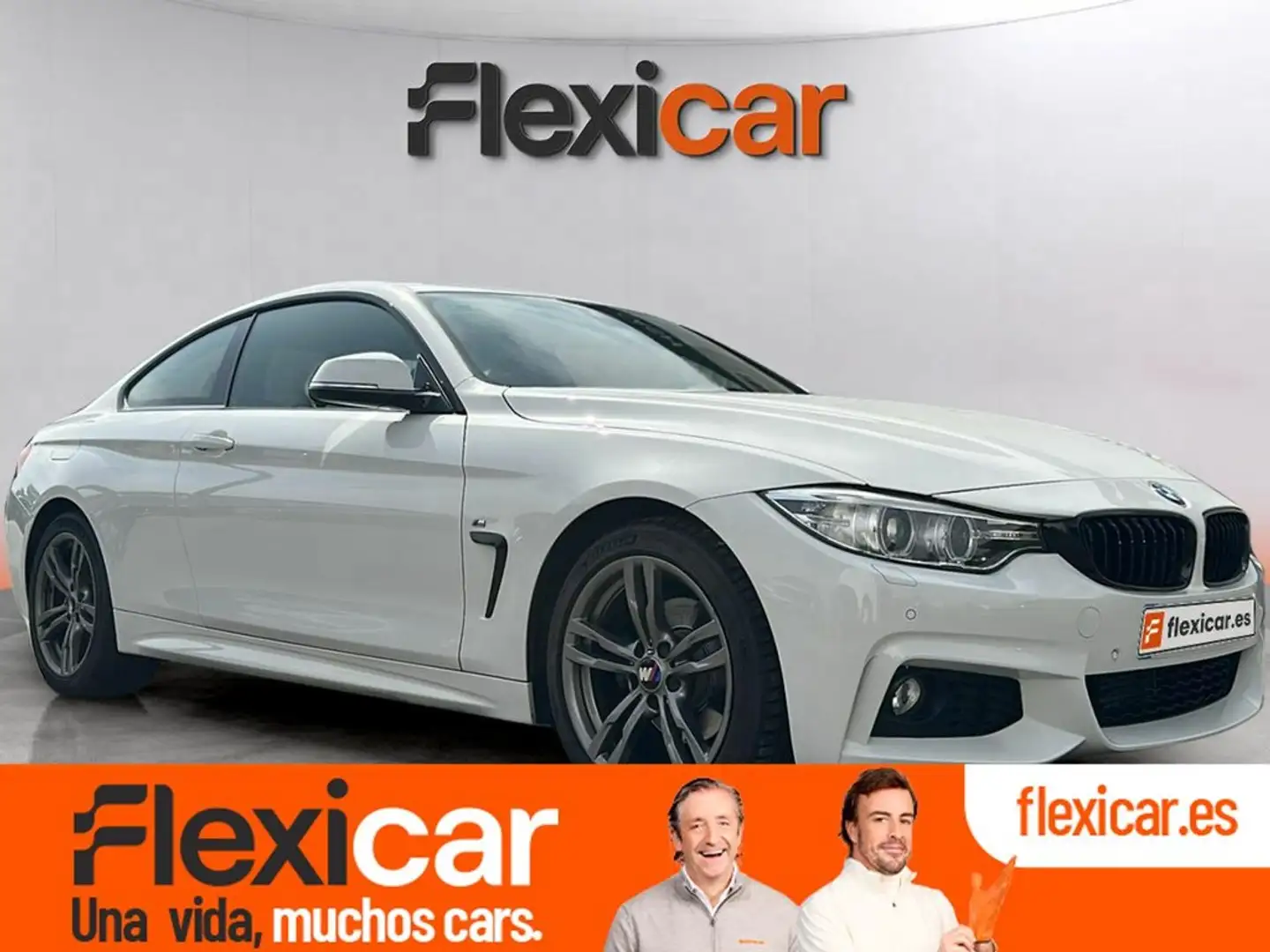 BMW 420 420d Blanc - 1