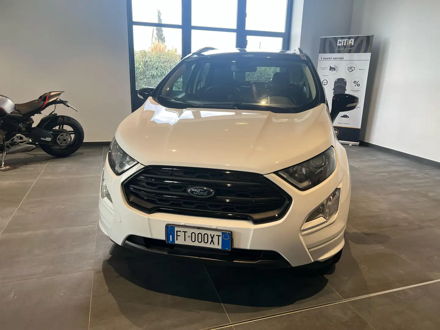 Ford EcoSport EcoSport 1.5 TDCI ST-Line Blanc - 1