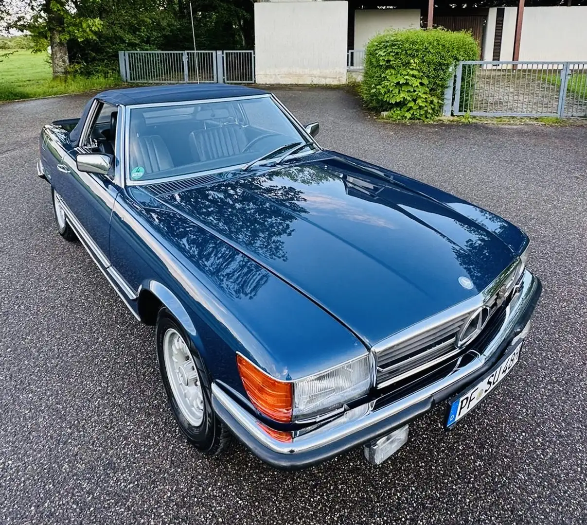 Mercedes-Benz SL 500 R107, TÜV 12/26, BAC Gas Anlage, 20J. im Besitz Bleu - 1