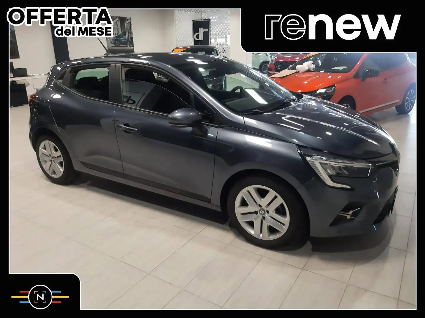 Renault Clio 1.0 tce Business 90cv Navi/Sensori/CarPlay/Cruise Grigio - 1