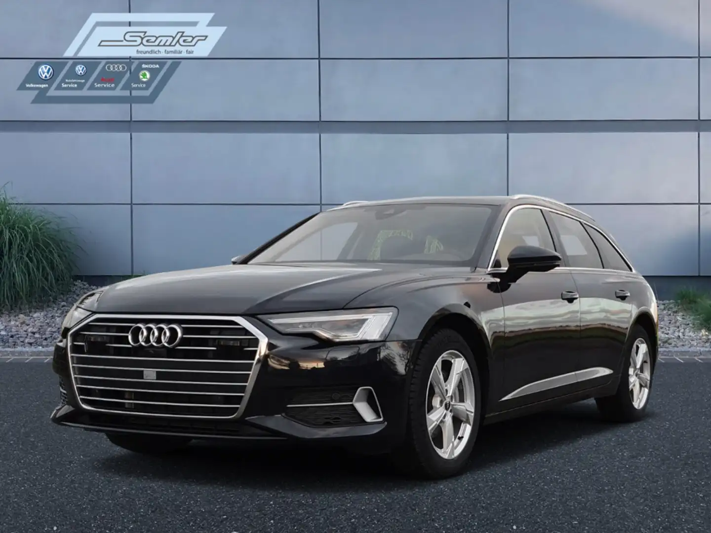 Audi A6 Avant 40 TDI Sport Matrix NAVI 360-KAM SOUND Blauw - 2