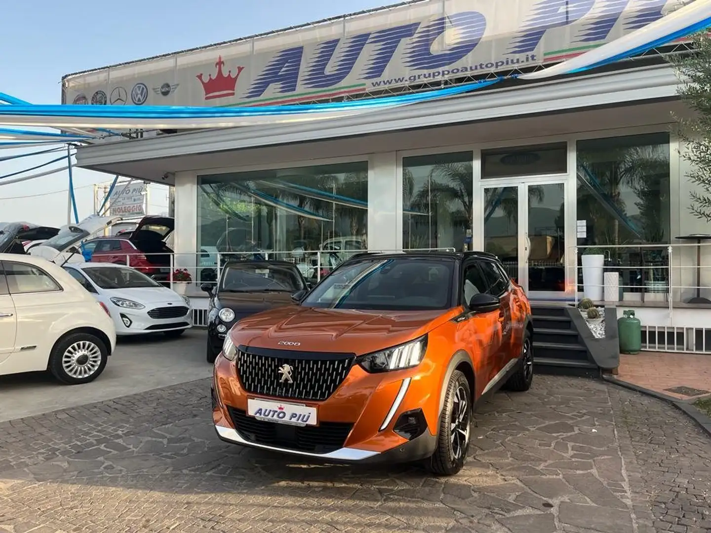 Peugeot 2008 2008 1.5 bluehdi GT Line s Arancione - 2