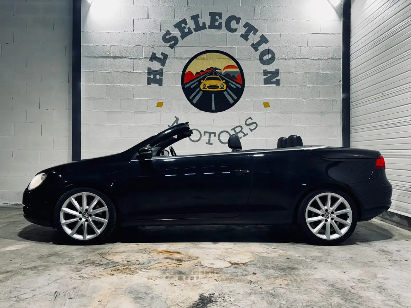 Volkswagen Eos 2.0 TDI 140CV BOITE AUTO DSG6 FINITION CARAT FULL OPTIONS GARANTIE 12 MOIS Noir - 2