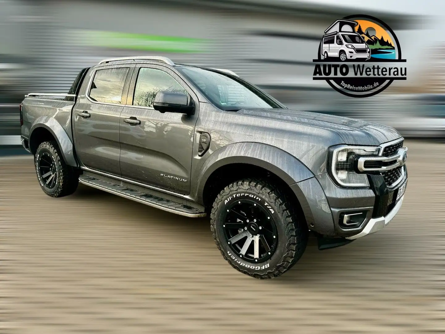 Ford Ranger Platinum e-4WD Doppelkabine, Klimasitze, Grau - 2