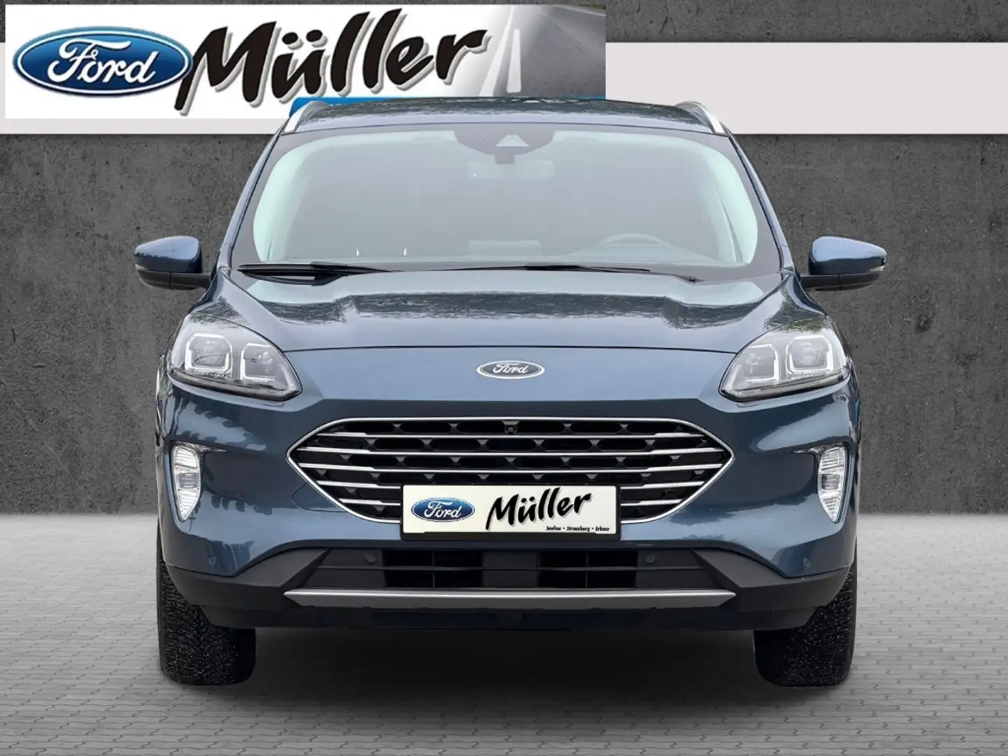 Ford Kuga Plug-In Hybrid 2.5 PHEV Titanium X Bleu - 2