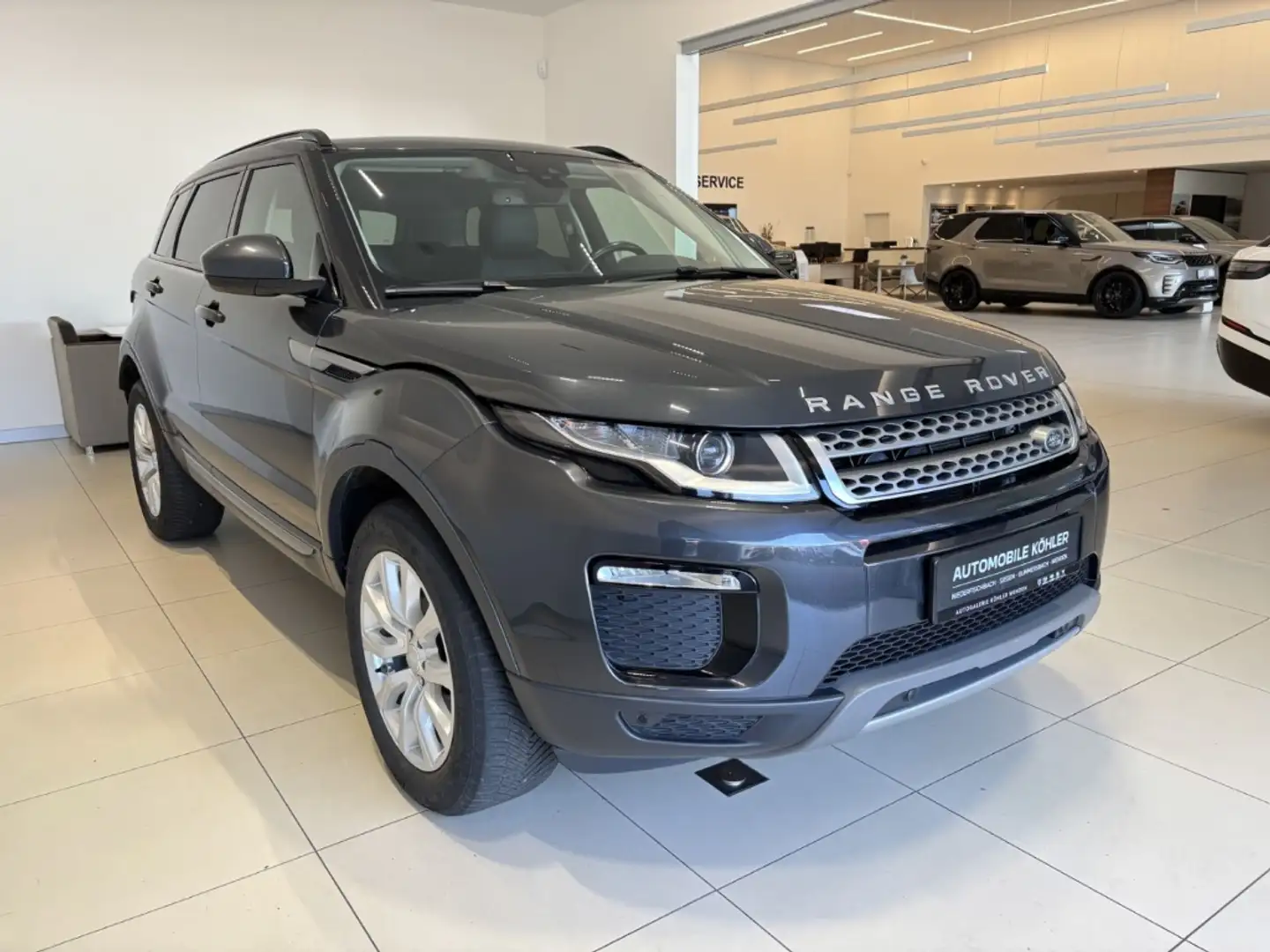 Land Rover Range Rover Evoque TD4 SE SITZHEIZUNG PDC LEDER Grau - 2