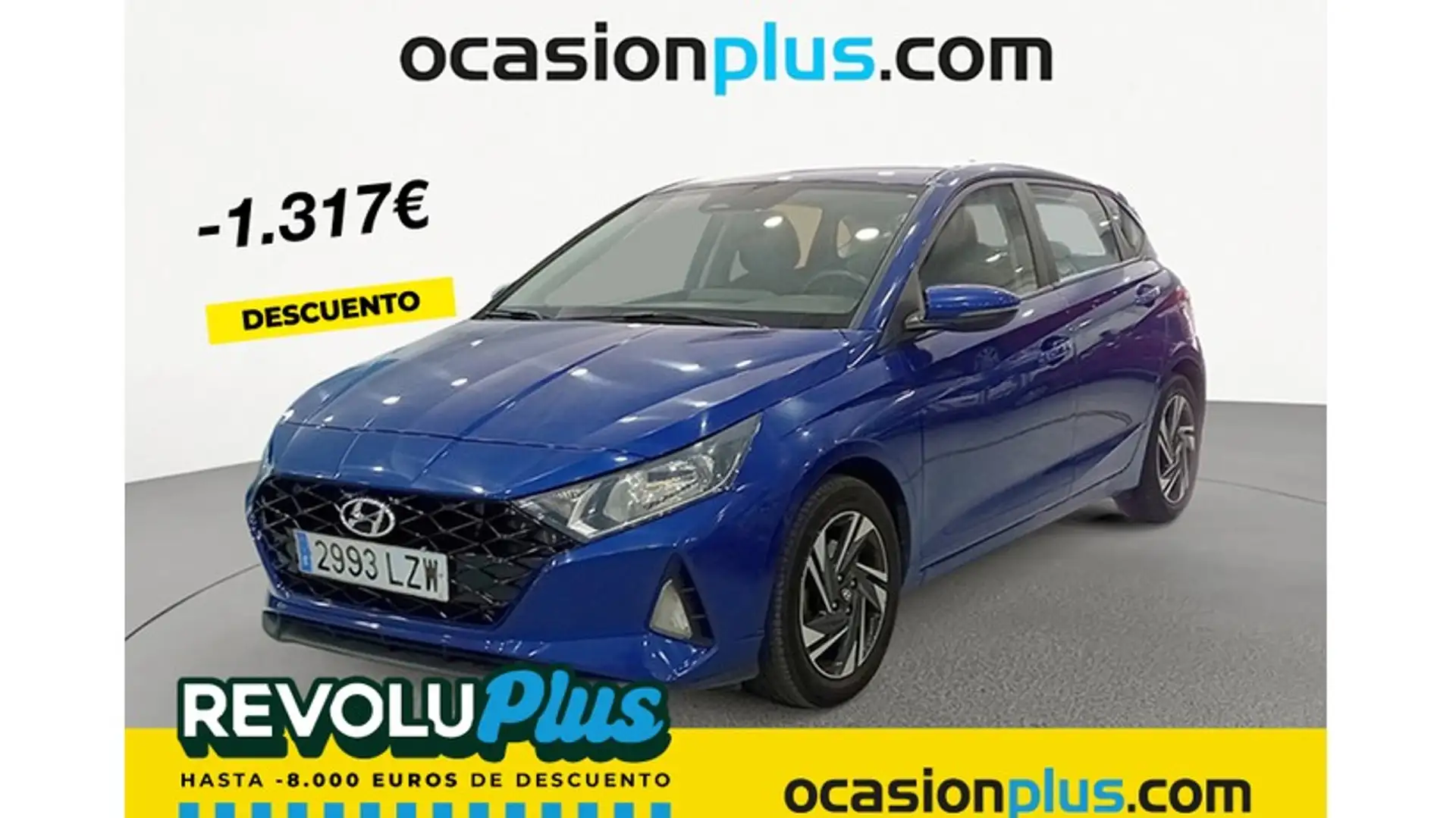 Hyundai i20 1.0 TGDI Klass 100 Azul - 1