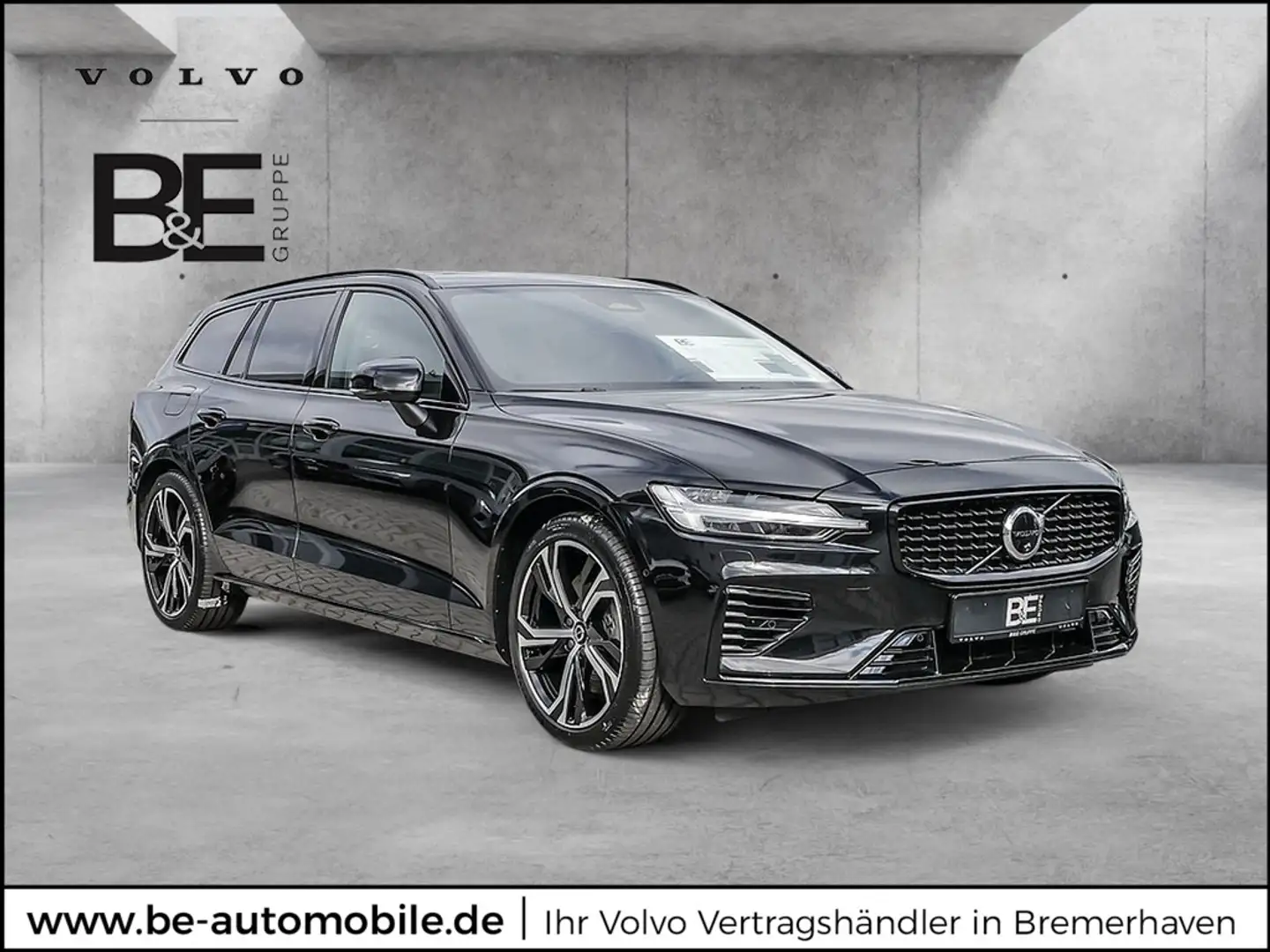 Volvo V60 T6 Recharge Plus Dark AWD Schwarz - 1