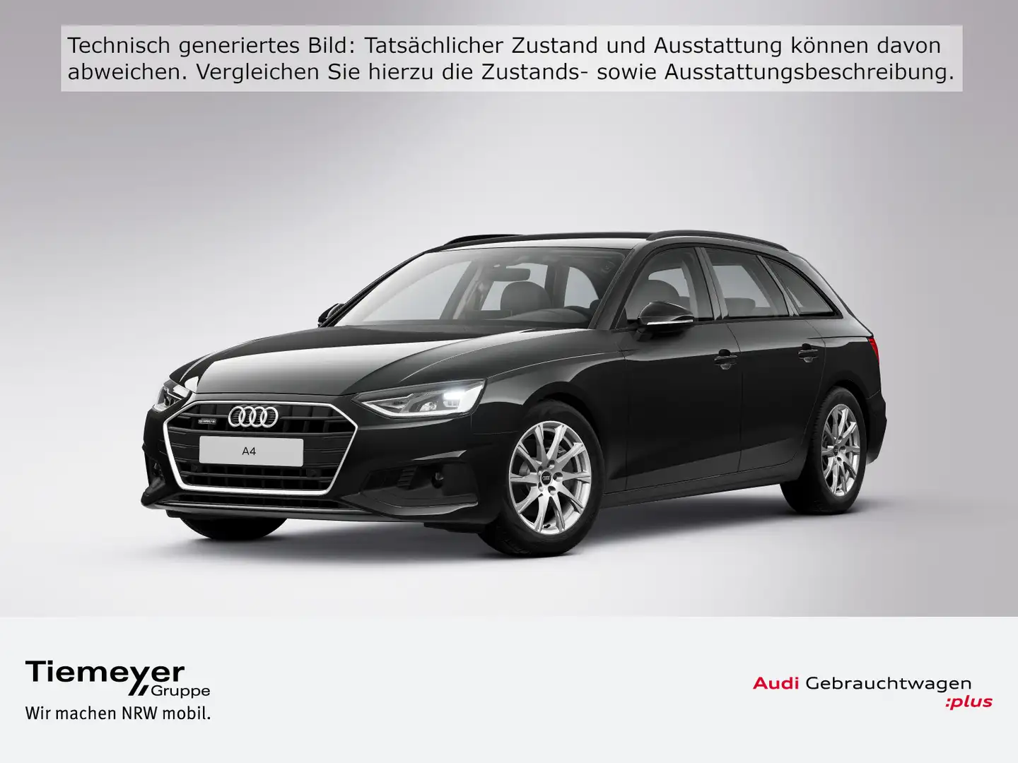 Audi A4 40 TFSI Q AHK NAVI LM17 SITZHZG Schwarz - 1