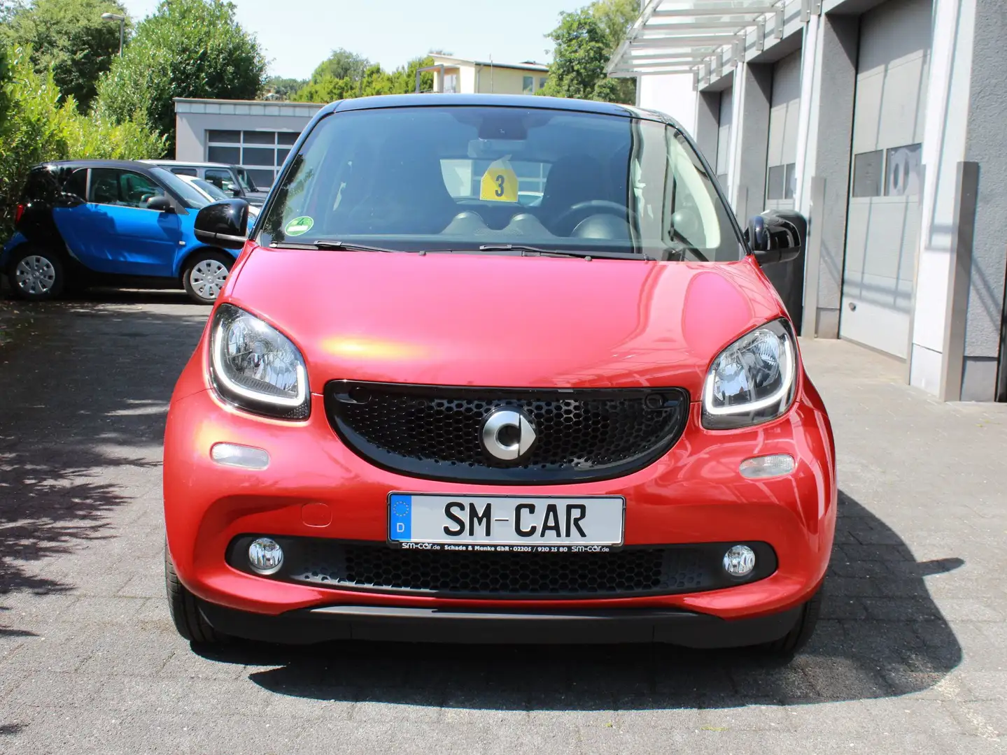 smart forFour Prime LED Paket Sitzheizung Leder Rojo - 1