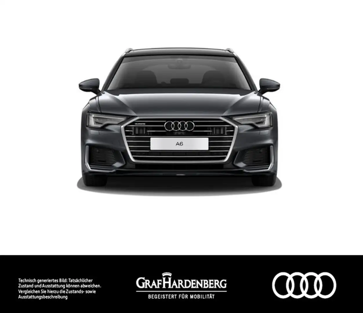 Audi A6 Avant 50 TDI quattro S line Matrix Navi B&O Grau - 2