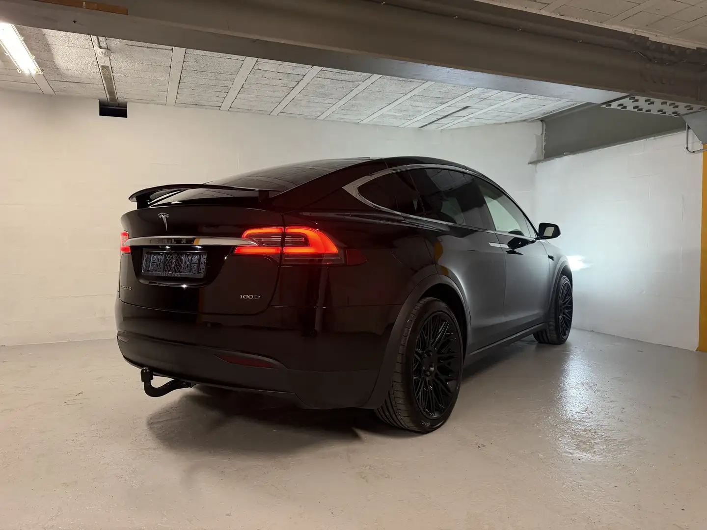Tesla Model X 100D (100 kWh) * TVA DEDUCTIBLE * SoH 95% ! Zwart - 2
