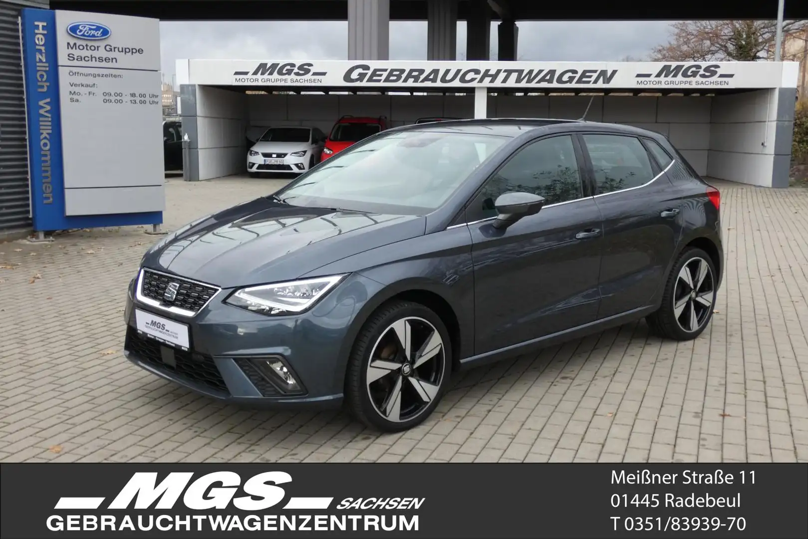 SEAT Ibiza 1.0 TSI 'Xcellence' #LED #KAM #NAVI #PDC Grau - 1