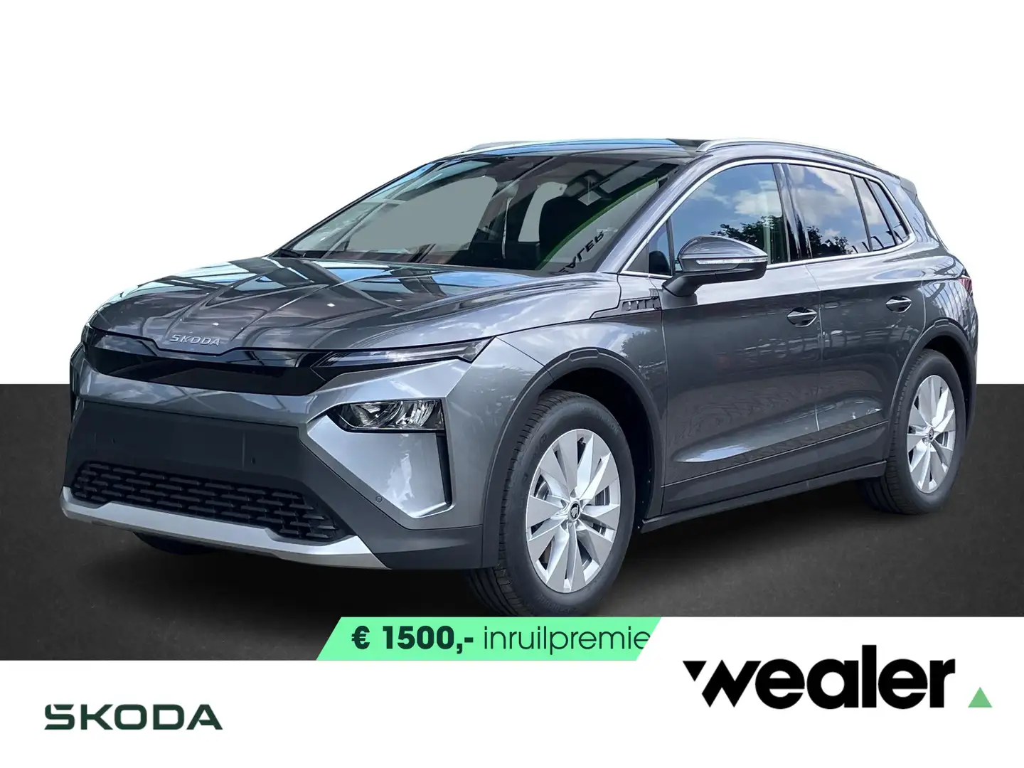 Skoda Elroq 85 Business Edition Tour 286 PK | Business Upgrade Gris - 1