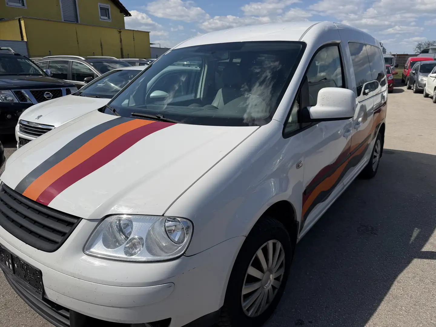 Volkswagen Caddy Maxi Life Weiß - 1