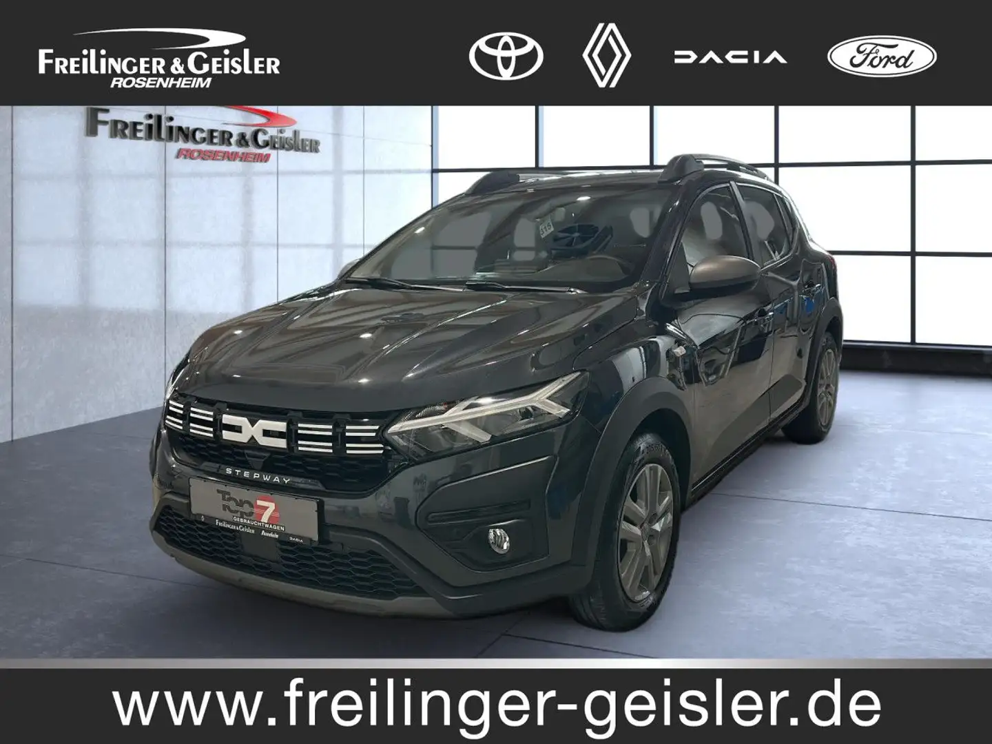Dacia Sandero Stepway Expression Automatik Bluetooth LED Grau - 1